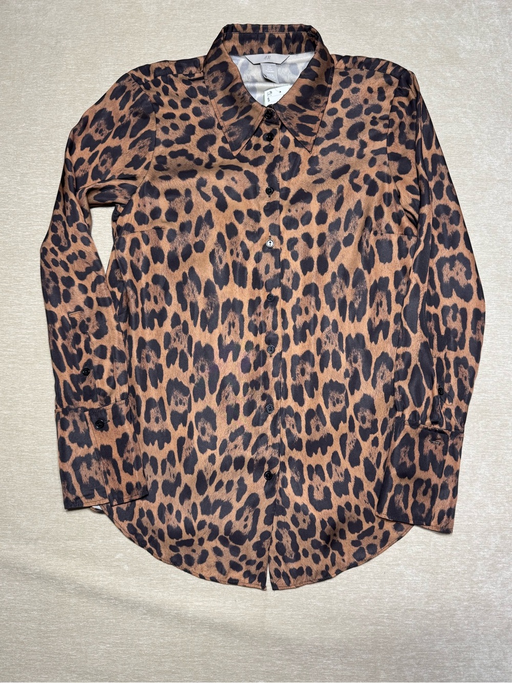 H&M Cheetah Print Blouse